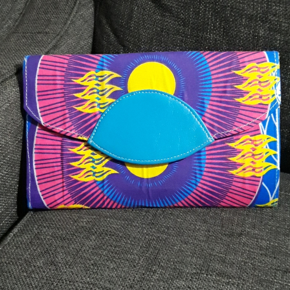 African print handbag/clutch